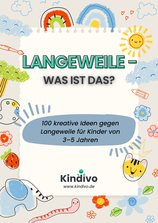 Langeweile – Was ist das? | 100 Ideen-Karten für Kinder (3–5 Jahre)